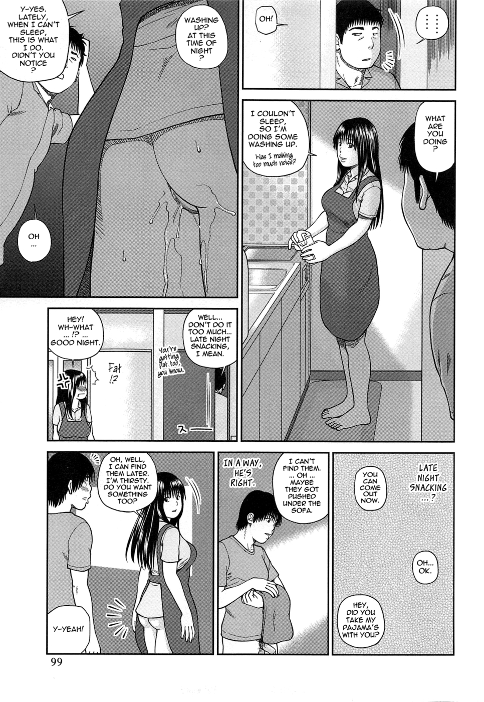 Hentai Manga Comic-35 Year Old Ripe Wife-Chapter 5-The Night I Was Aroused By My Son's Friend (First Half)-17